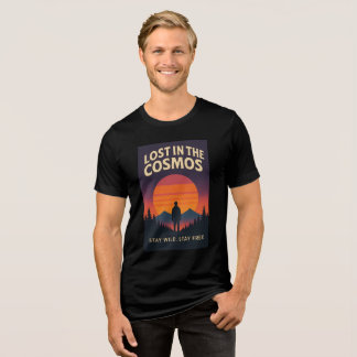 Verloren in de kosmos Tri-Blend shirt
