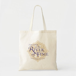 Verloren in de rivier de Time bag Tote Bag