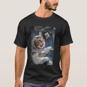 Verloren in de ruimte traktaties sturen t-shirt