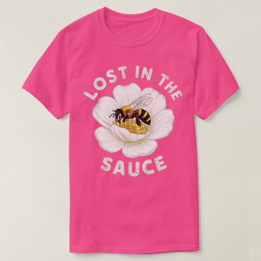 Verloren in de saus t-shirt (Design voorkant)