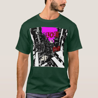 Verloren in de stad jongen t-shirt