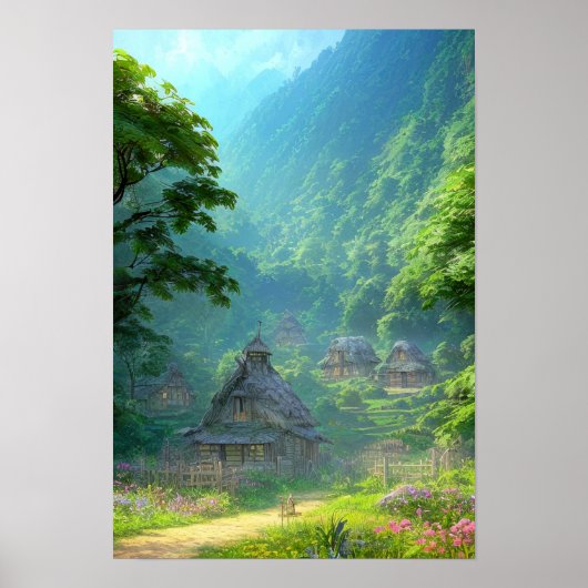 Verloren in het Oerwoud Poster (Voorkant)