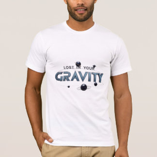 Verloren in je zwaartekracht t-shirt