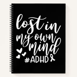 Verloren in mijn eigen geest ADHD Notitieboek & Jo