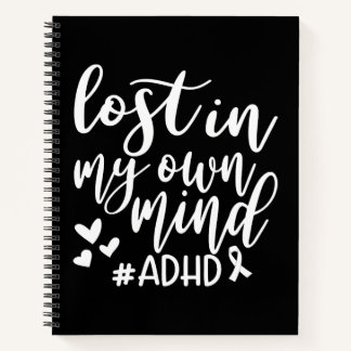 Verloren in mijn eigen geest ADHD Notitieboek & Jo