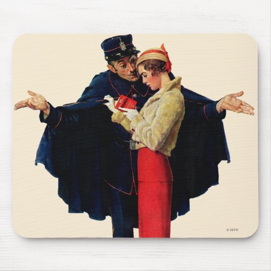 Verloren in Parijs Muismat (Voorkant)