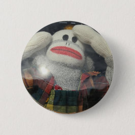 Verloren in Space Monkey Ronde Button 5,7 Cm