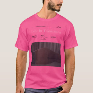 Verloren in vertaling Alternatieve minimalistische T-shirt