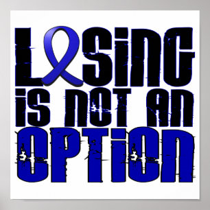 Verloren is geen optie voor Colon Cancer Poster