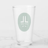 Verloren Lake Pint Glass Glas (Achterkant)