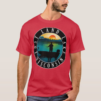 Verloren Land Lake Wisconsin Vist T-shirt