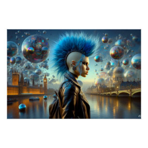 VERLOREN MEISJES PUNK IN DE STAD 3 PERFECT POSTER