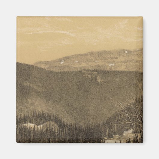 Verloren meren, Conejos River, Colorado Magneet (Voorkant)