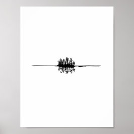 Verloren: Montana Treeline Poster