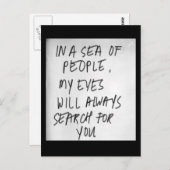 Verloren op Zee Briefkaart (Voorkant / Achterkant)