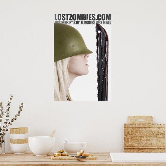 Verloren Poster Zombies MFZAR door Jesse Bodas (Keuken)