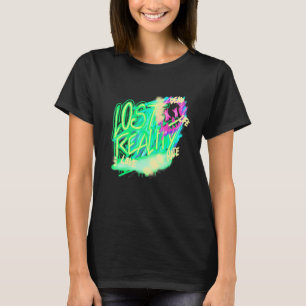 Verloren realiteit Rave EDM House Music Techno Mus T-shirt
