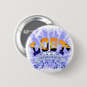 VERLOREN RONDE BUTTON 5,7 CM (Voorkant /achterkant)