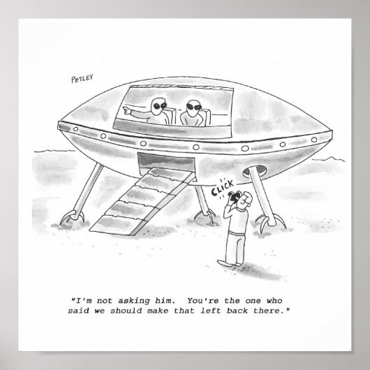 verloren saucer poster (Voorkant)