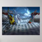 Verloren schoonheid van onharmonie poster (Voorkant)