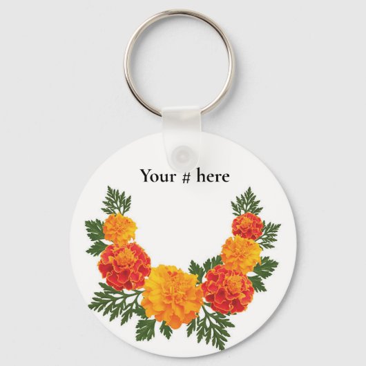 Verloren Sleutelhanger van het Label van identitei (Voorkant)