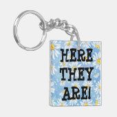 Verloren sleutels? Hier zijn ze!  Funny Sleutelhanger (Voorkant Links)