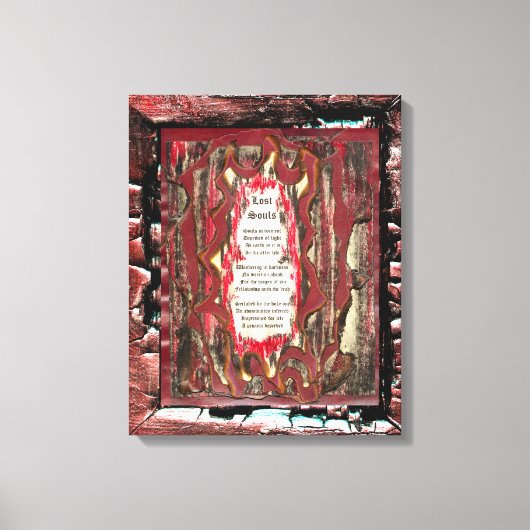 Verloren Souls Canvas Afdruk (Voorkant)