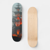 Verloren spookpiratenschip skateboard (Voorkant)