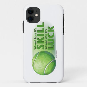 Verloren vaardigheden Win Luck Tennis Ball iPhone 11 Hoesje
