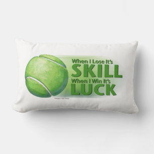 Verloren vaardigheden Win Luck Tennis Ball Kussen