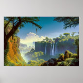 Verloren vallei in het oerwoud poster (Voorkant)