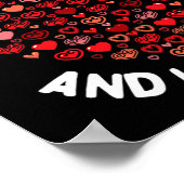 Verloren van 100 dagen schoolklinieken Happy 100e Poster (Hoek)