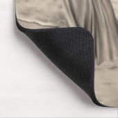 Verloren voetstappen Mousepad Muismat (Hoek)