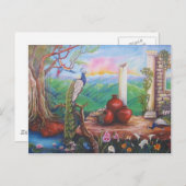 Verloren wereld briefkaart (Voorkant / Achterkant)