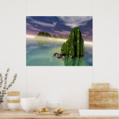 Verloren wereld poster (Keuken)