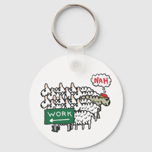 Verloren werk sleutelhanger