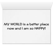 VERLOREN ZONDER JULLIE/WERELD IS BETER PLAATS MET (Binenzijde Horizontaal (Onderkant))