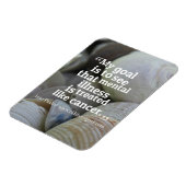 Verlos het stigma op geestesziekte. Magneet (Linkerzijde)