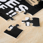 Verlos me van puzzle legpuzzel (Zijkant)