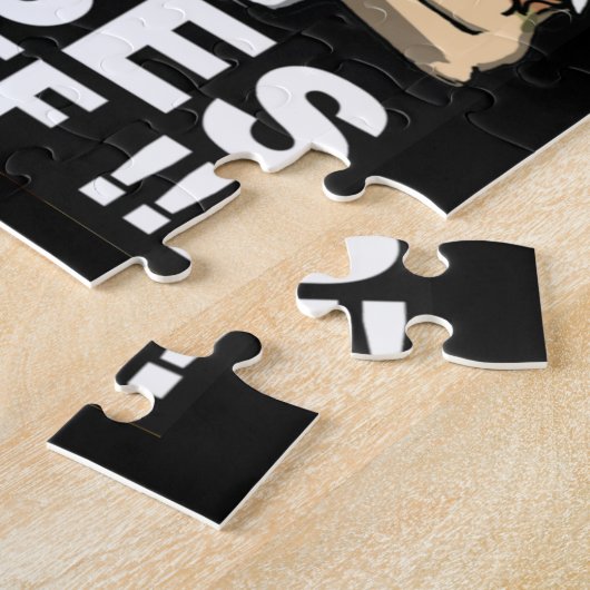 Verlos me van puzzle legpuzzel (Zijkant)