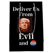 Verlos ons van Evil Gift Bag Medium Cadeauzakje (Achterkant)