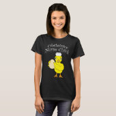 Verloskunde Verpleegster Chick T-shirt (Voorkant volledig)