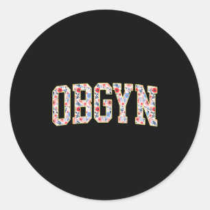 Verloskundige - Barings- en Verpleegkundige Ob-gyn Ronde Sticker