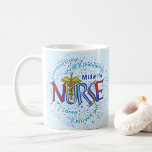 Verloskundige Verpleegster Motto Koffiemok
