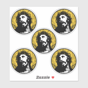 Verlosser De Weg De Waarheid En Het Leven Grungge Sticker