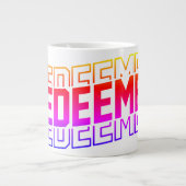 Verlost Psalm 106:10 Extra Grote Beker (Voorkant)