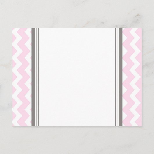 Verloving Aankondiging Briefkaart Roze grijs (Achterkant)