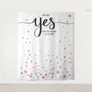 verloving achtergrondfotocabine wandkleed