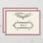 Verloving bismillah van de Islamitische bruiloft Kaart (Voorkant / Achterkant)