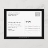 Verloving Collage Save the Date Aankondiging (Achterkant)